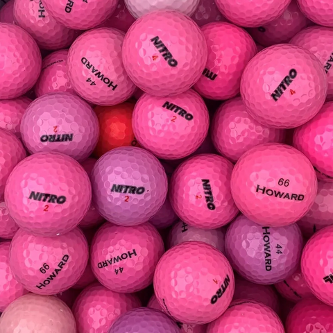 Golf Balls in Pink (15 Pack)