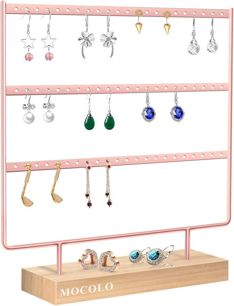 Earring Organizer Stand, Earring Display Stand, Earring Holder for Hanging Earrings