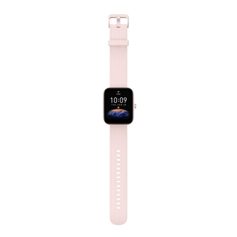 Bip 3 Pro Smart Watch: 14-Day Battery Life - Pink