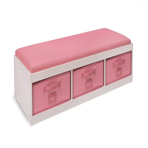 Storage Bench, Pink