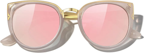 Girls Cat Eye Sunglasses for Kids Children Polarized Sunglasses S7001