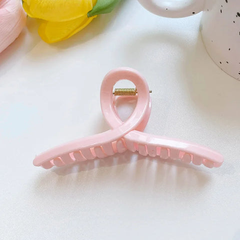 Korean Pink Department Lovely Girl Shark Hairpin Spring and Summer Elegant Temperament Hairpins Hair Claws Hair Accessories